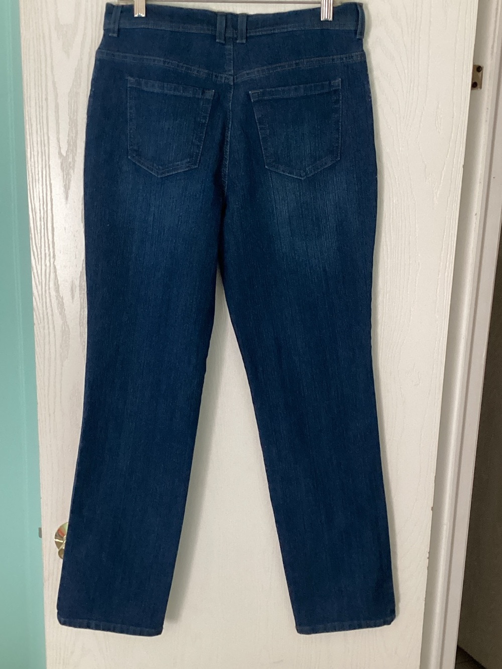 Style & Co. Dark Blue Cropped Jeans - Picture 2 of 3